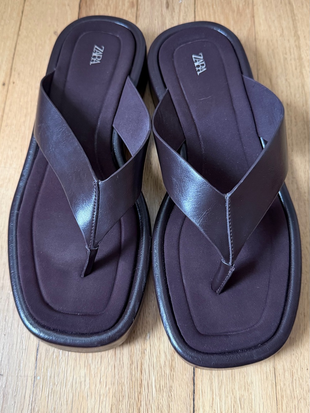 Zara Flat Strap Sandals - Picture 4 of 8